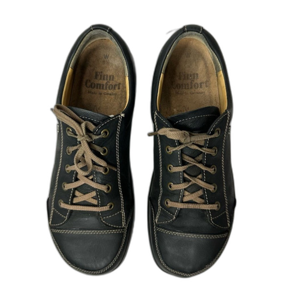 Finn Comfort Ikebukuro Lace Up Leather Shoes - Made in Germany - Women Size 6.5 - Picture 3 of 9